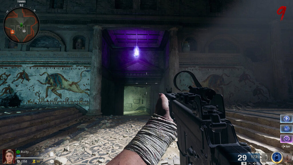 Black Ops 6 The Tomb baston de hielo 3