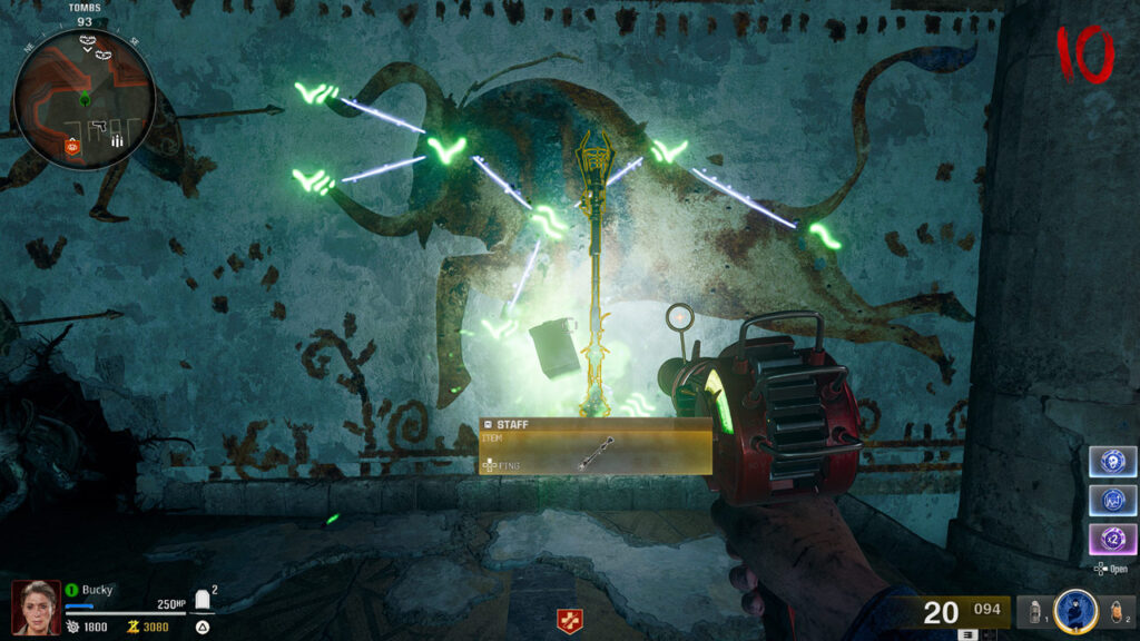 Black Ops 6 The Tomb baston de hielo 7