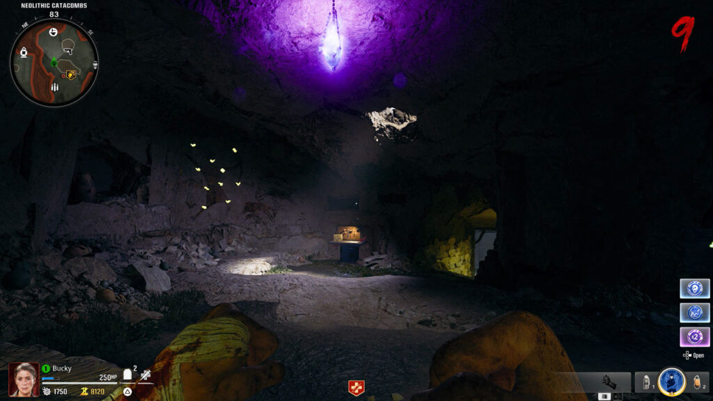 Black Ops 6 The Tomb baston de hielo 9